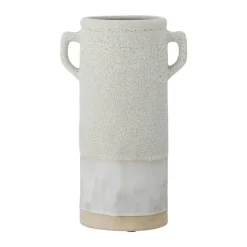 Bloomingville Tarin Vase H 32 cm - Keramik - Hvid