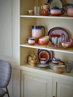 Bloomingville Tatum Serveringsfad B 24 x L 32 cm - Stentøj - Multifarvet