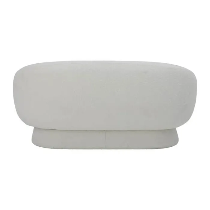Bloomingville Ted Sofa H 74 x B 84 x L 160 cm - Polyester - Hvid