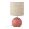 Bloomingville Valdis Bordlampe Ø 13 x L 24 cm - Stentøj - Lyserød