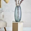 Bloomingville Vase - Brock Ø 22 x H 50 cm - Glas - Grå