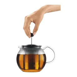 Bodum Assam Tekande 1 liter - Rustfrit stål/glas/plastik - Stål