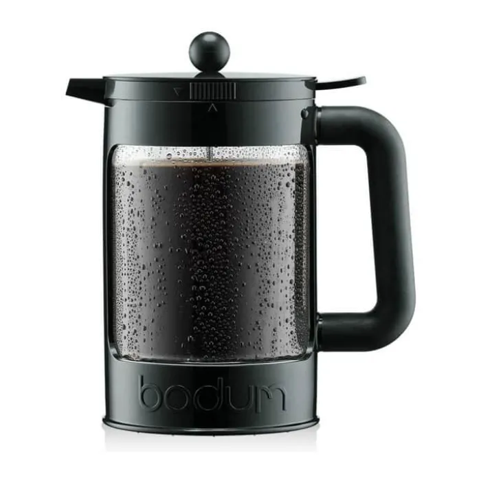 Bodum Bean Set Iskaffebrygger 1,5 liter - Rustfrit stål/plastik - Sort