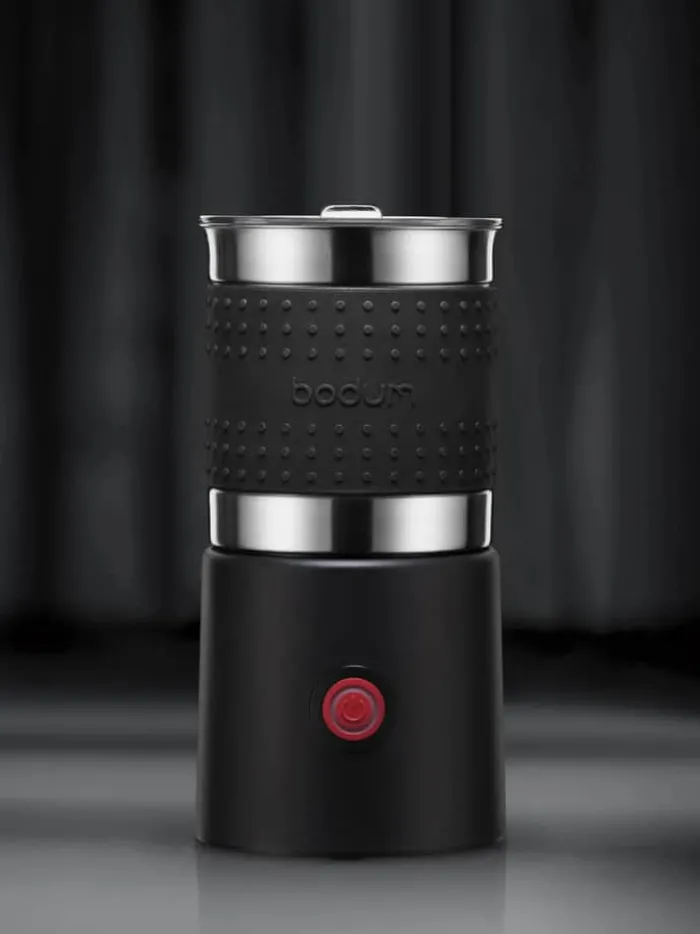 Bodum Bistro Elektrisk Mælkeskummer 400 ml - Varmer mælken op på 1 minut