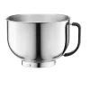 Bodum Bistro Skål til køkkenmaskine 4,7 liter - Rustfrit stål - M. sort håndtag