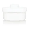 Bodum Blå Casserole Ø 20,5 cm - Porcelæn - Hvid