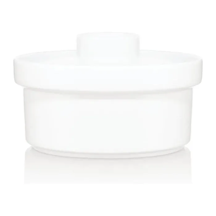 Bodum Blå Casserole Ø 20,5 cm - Porcelæn - Hvid