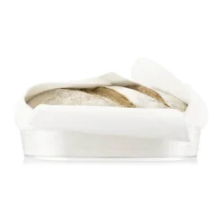 Bodum Brødkurv B 14 x L 24 cm - Plastik/bomuld - Hvid