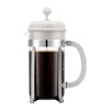 Bodum Caffettiera Stempelkande 1 liter - Borosilikatglas/rustfrit stål - Cloud grey