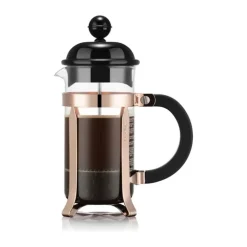 Bodum Caffettiera Stempelkande 0,35 liter - Borosilikatglas/rustfrit stål - Sort/rosegold