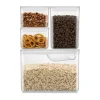 Bodum Canteen Opbevaringsglas - 4 stk. Plastik/silikone - Klar