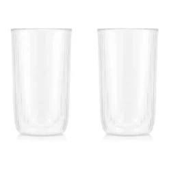 Bodum Douro Vandglas - 2 stk. 45 cl - Borosilikatglas/silikone - Klar