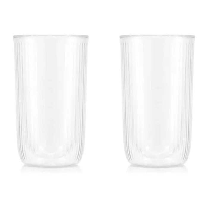 Bodum Douro Vandglas - 2 stk. 45 cl - Borosilikatglas/silikone - Klar