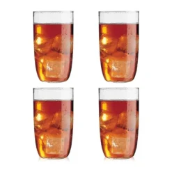 Bodum Kvadrant Vandglas - 4 stk. 50 cl - Glas - Klar