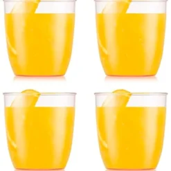 Bodum Kvadrant Vandglas - 4 stk. 35 cl - Plastik - Peach