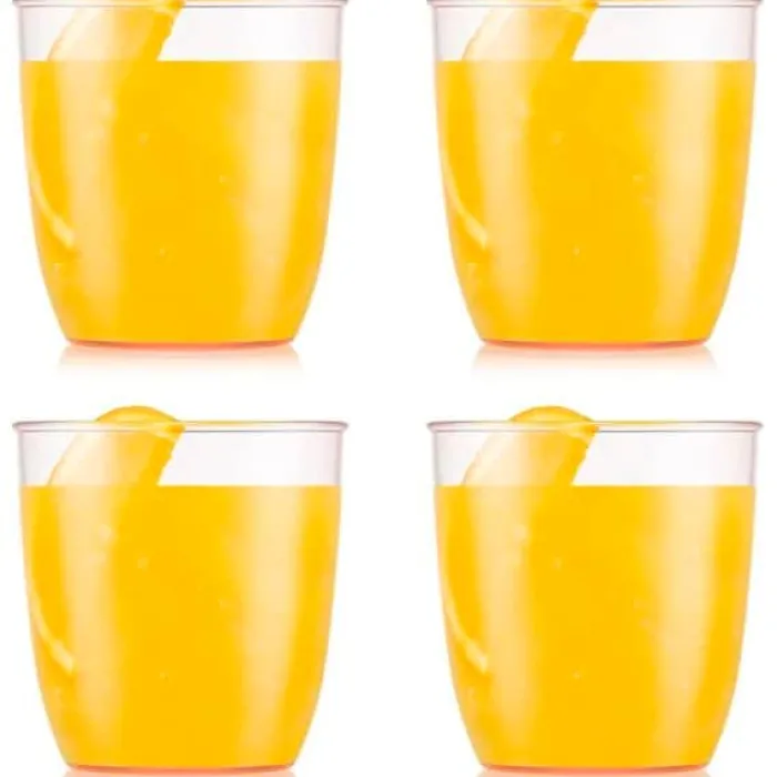 Bodum Kvadrant Vandglas - 4 stk. 35 cl - Plastik - Peach
