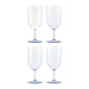 Bodum Oktett Hvidvinsglas - 4 stk. 23 cl - Plastik - Blue Moon
