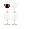Bodum Oktett Rødvinsglas - 4 stk. 25 cl - Plastik - Strawberry