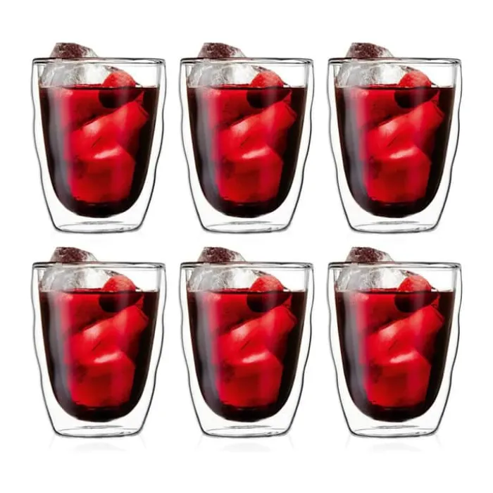 Bodum Pilatus Glas - 6 stk. 35 cl - Glas - Klar