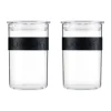 Bodum Presso Opbvaringsglas - 2 stk. 0,6 liter - Plastik/silikone