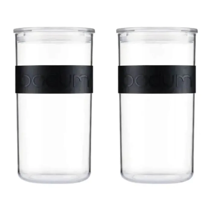 Bodum Presso Opbvaringsglas - 2 stk. 2 liter - Plastik/silikone