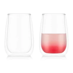 Bodum Skål Spiritusglas - 2 stk. 14 cl - Borosilikatglas/silikone - Klar