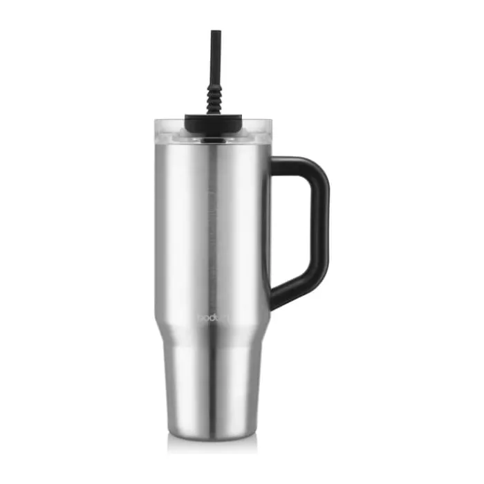 Bodum Travel Mug Termokop 1,2 liter - Rustfrit stål - Sølv