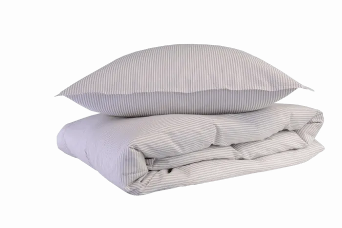 Borås Cotton Cille Sengetøj B 200 x L 220 cm - Bomuld - Beige
