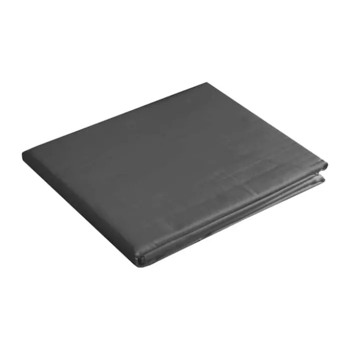 Borås Cotton Cloud Boxlagen B 180 x L 200 cm - Bomuldssatin - Antracit grå