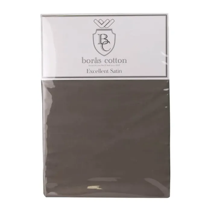 Borås Cotton Cloud Kuvertlagen B 120 x L 200 cm - Bomuldssatin - Antracit grå
