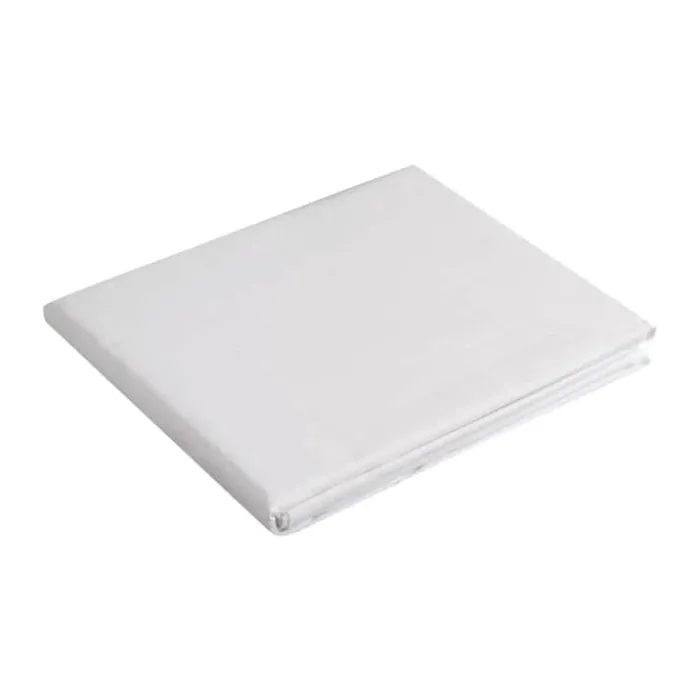 Borås Cotton Cloud Kuvertlagen B 120 x L 200 cm - Bomuldssatin - Hvid