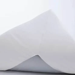 Borås Cotton Cloud Splitlagen - U B 180 x L 200 cm - Bomuldssatin - Hvid