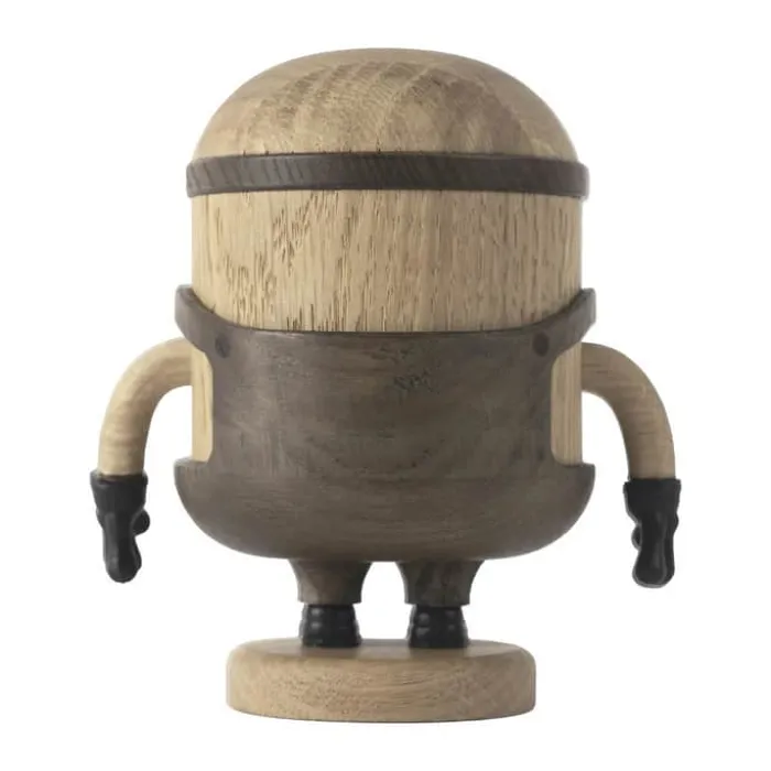 BOYHOOD Minions Bob træfigur Str. S - Egetræ