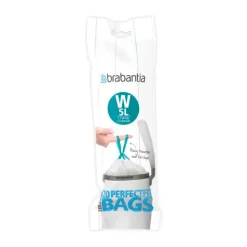 Brabantia Affaldspose 5 liter - Plastik - Hvid