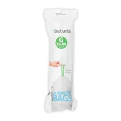 Brabantia Affaldspose 30 liter - Plastik - hvid
