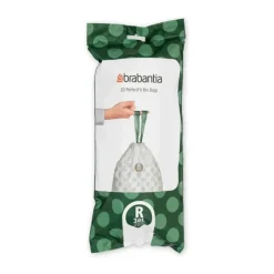 Brabantia Affaldspose - 20 stk. 36 liter - Plastik - Hvid