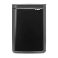 Brabantia BO Affaldsspand 4 liter - Stål/plastik - Matt black