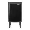 Brabantia BO Hi Affaldsspand 4 liter - Stål/plastik - Matt black
