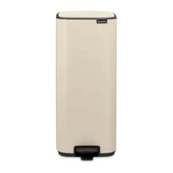 Brabantia Bo Pedalspand 30 liter - Stål - Soft beige