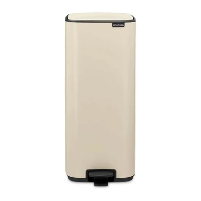 Brabantia Bo Pedalspand 30 liter - Stål - Soft beige