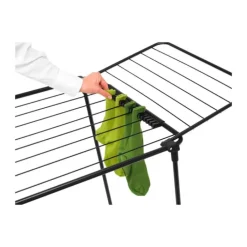 Brabantia HangOn Tørrestativ Tørreplads: 18 meter - Stål - Mat Black