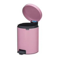 Brabantia NewIcon Pedalspand 5 liter - Stål - Lilac pink