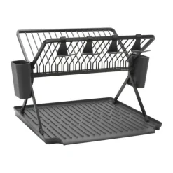 Brabantia Sink-side Opvaskestativ H 33 x B 51 cm - Metal - Mørk grå