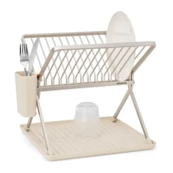 Brabantia Sinkside Opvaskestativ H 31,5 x B 37 x L 33 cm - Aluminium - Soft beige