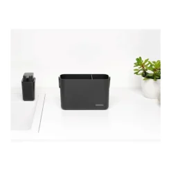 Brabantia SinkSide Redskabsholder H 13,4 x B 22 x L 11 cm - Plastik - Dark grey