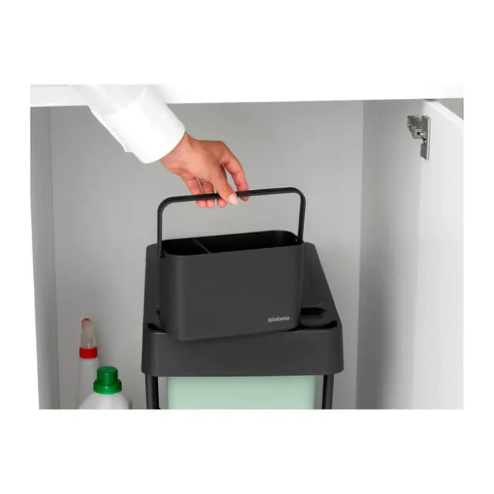 Brabantia SinkSide Redskabsholder H 13,4 x B 22 x L 11 cm - Plastik - Dark grey