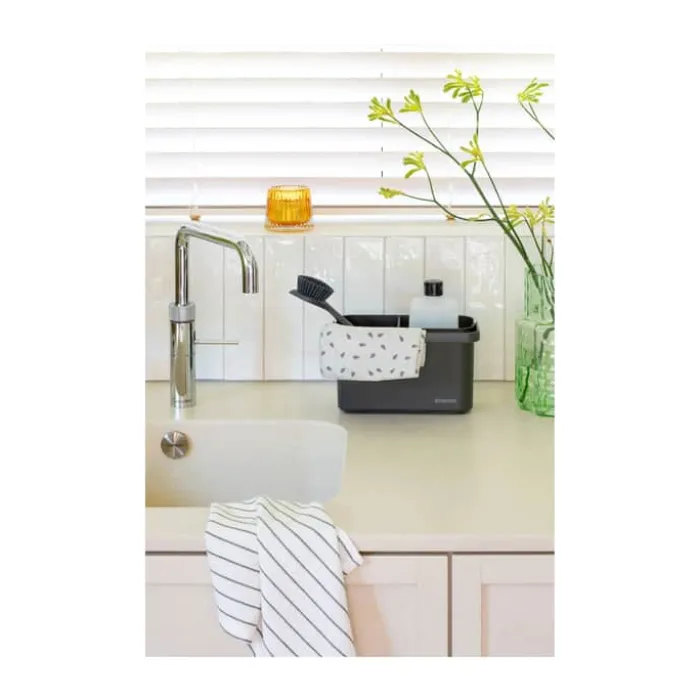 Brabantia SinkSide Redskabsholder H 13,4 x B 22 x L 11 cm - Plastik - Dark grey