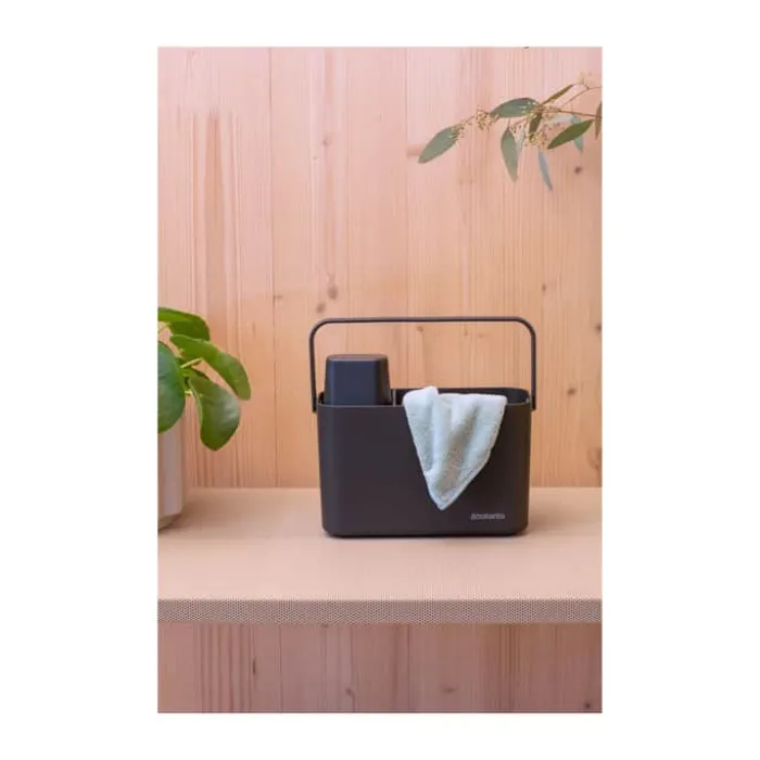 Brabantia SinkSide Redskabsholder H 13,4 x B 22 x L 11 cm - Plastik - Dark grey