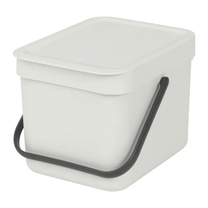 Brabantia Sort & Go Affaldsspand 6 liter - Plastik - Grå