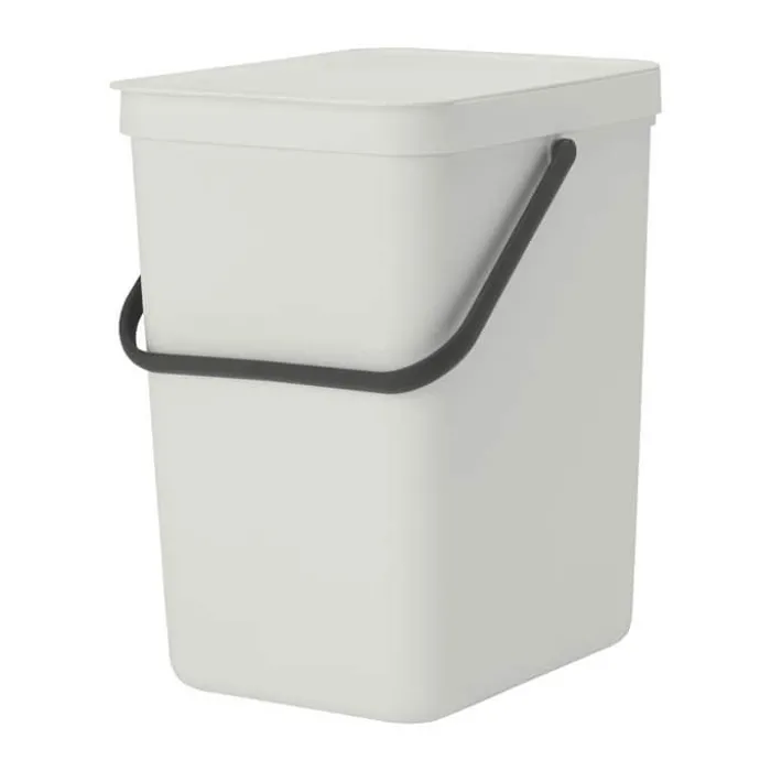 Brabantia Sort & Go Affaldsspand 25 liter - Plastik - Lys grå